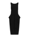 Philosophy Di Lorenzo Serafini Woman Midi Dress Black Size 6 Viscose, Polyester In Black
