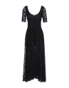 Philosophy Di Lorenzo Serafini Woman Midi Dress Black Size 4 Polyamide, Elastane