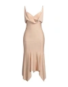 Philosophy Di Lorenzo Serafini Woman Midi Dress Blush Size 2 Polyamide, Elastane In Pink