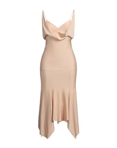 Philosophy Di Lorenzo Serafini Woman Midi Dress Blush Size 2 Polyamide, Elastane In Pink