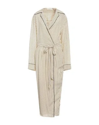 Philosophy Di Lorenzo Serafini Woman Midi Dress Cream Size 8 Viscose In White