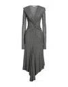 Philosophy Di Lorenzo Serafini Midi Dresses In Grey