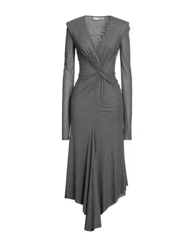 Philosophy Di Lorenzo Serafini Midi Dresses In Grey