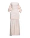 Philosophy Di Lorenzo Serafini Woman Midi Dress Light Pink Size 8 Polyamide In Pink