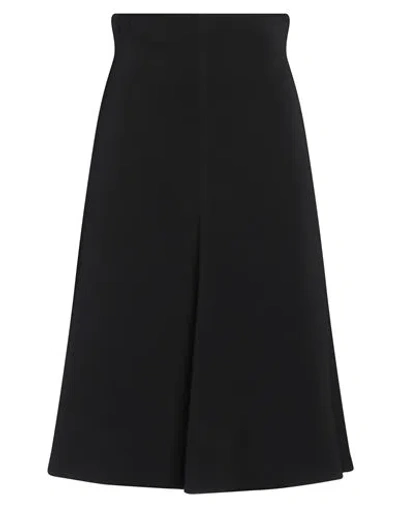 Philosophy Di Lorenzo Serafini Woman Midi Skirt Black Size 12 Viscose, Elastane