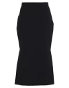 Philosophy Di Lorenzo Serafini Woman Midi Skirt Black Size 4 Polyester, Polyurethane