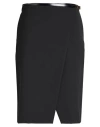 Philosophy Di Lorenzo Serafini Wrap Midi Skirt In Black