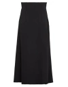 Philosophy Di Lorenzo Serafini Woman Midi Skirt Black Size 8 Polyamide, Elastane In Black