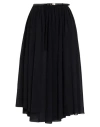 Philosophy Di Lorenzo Serafini Woman Midi Skirt Black Size M Polyamide In Black