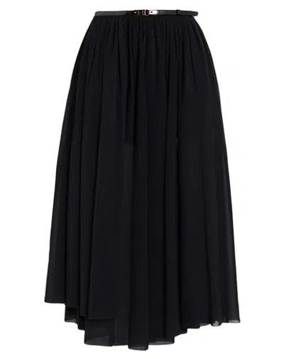 Philosophy Di Lorenzo Serafini Woman Midi Skirt Black Size M Polyamide