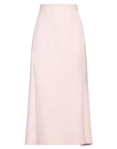 Philosophy Di Lorenzo Serafini Woman Midi Skirt Light Pink Size 6 Polyamide, Elastane In Pink