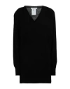 Philosophy Di Lorenzo Serafini Woman Mini Dress Black Size 4 Virgin Wool, Cashmere, Acrylic In Black