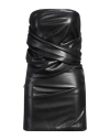 Philosophy Di Lorenzo Serafini Woman Mini Dress Black Size 6 Polyester, Polyurethane Resin