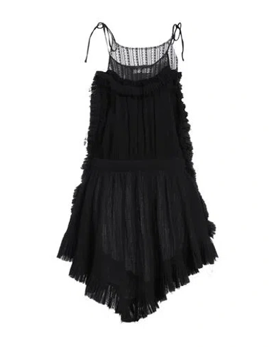 Philosophy Di Lorenzo Serafini Woman Mini Dress Black Size 8 Cotton