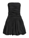 Philosophy Di Lorenzo Serafini Woman Mini Dress Black Size 8 Polyester, Polyamide, Elastane In Black