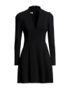 Philosophy Di Lorenzo Serafini Woman Mini Dress Black Size 8 Viscose, Elastane In Black