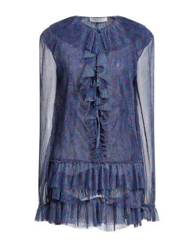 Philosophy Di Lorenzo Serafini Short Dresses In Blue