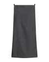 Philosophy Di Lorenzo Serafini Woman Mini Dress Charcoal Size 6 Polyester, Virgin Wool, Elastane