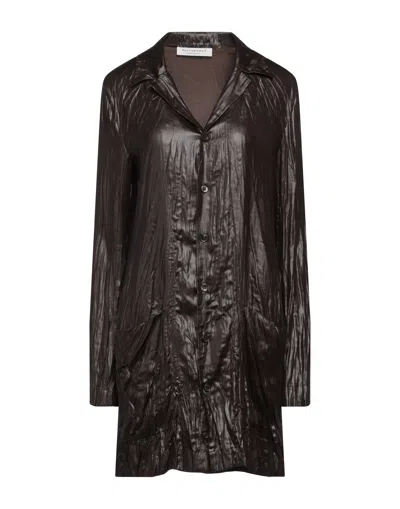 Philosophy Di Lorenzo Serafini Short Dresses In Brown