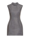 Philosophy Di Lorenzo Serafini Panelled Mini Dress In Gray