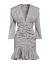 Philosophy Di Lorenzo Serafini Woman Mini Dress Light Pink Size 6 Cotton, Polyamide, Elastane