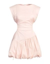 Philosophy Di Lorenzo Serafini Woman Mini Dress Light Pink Size 4 Polyester, Polyamide, Elastane, Co