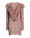 Philosophy Di Lorenzo Serafini Short Dresses In Purple