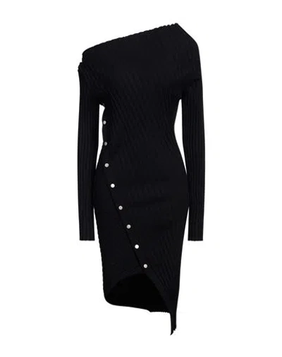 Philosophy Di Lorenzo Serafini Woman Mini Dress Midnight Blue Size 8 Viscose, Polyester, Polyamide,
