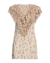 Philosophy Di Lorenzo Serafini Woman Mini Dress Pastel Yellow Size 2 Polyester