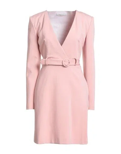Philosophy Di Lorenzo Serafini Woman Mini Dress Pink Size 4 Viscose, Polyamide, Elastane