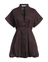 Philosophy Di Lorenzo Serafini Philosophy By Lorenzo Serafini Dresses Brown In Purple