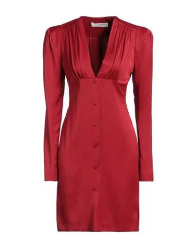 Philosophy Di Lorenzo Serafini Woman Mini Dress Red Size 2 Viscose