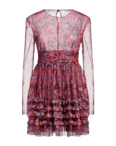 Philosophy Di Lorenzo Serafini Woman Mini Dress Red Size 8 Polyester