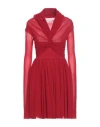 PHILOSOPHY DI LORENZO SERAFINI PHILOSOPHY DI LORENZO SERAFINI WOMAN MINI DRESS RED SIZE 8 POLYAMIDE