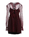 Philosophy Di Lorenzo Serafini Woman Mini Dress Red Size 8 Polyamide
