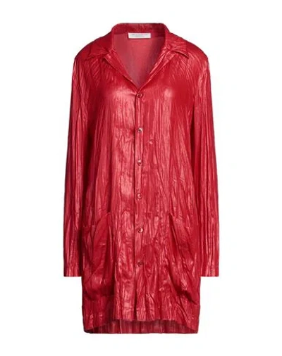 Philosophy Di Lorenzo Serafini Woman Short Dress Red Size 6 Polyester