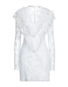 Philosophy Di Lorenzo Serafini Woman Mini Dress White Size 2 Polyamide, Elastane In White