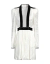 Philosophy Di Lorenzo Serafini Woman Mini Dress White Size 4 Viscose, Silk In White