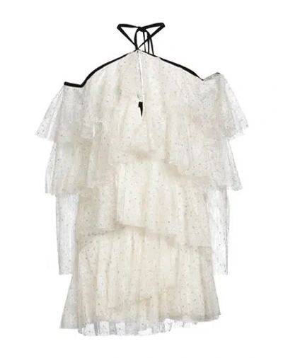 Philosophy Di Lorenzo Serafini Woman Mini Dress White Size 6 Polyamide