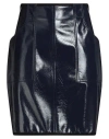 Philosophy Di Lorenzo Serafini Woman Mini Skirt Purple Size 4 Polyester, Polyurethane In Black