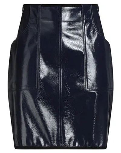 Philosophy Di Lorenzo Serafini Woman Mini Skirt Purple Size 4 Polyester, Polyurethane