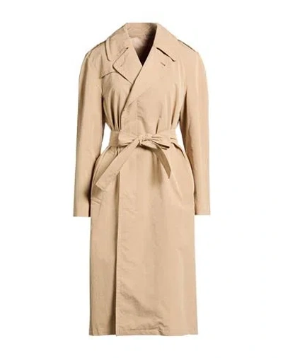 Philosophy Di Lorenzo Serafini Woman Overcoat & Trench Coat Sand Size 2 Polyester, Cotton, Polyamide In Nude