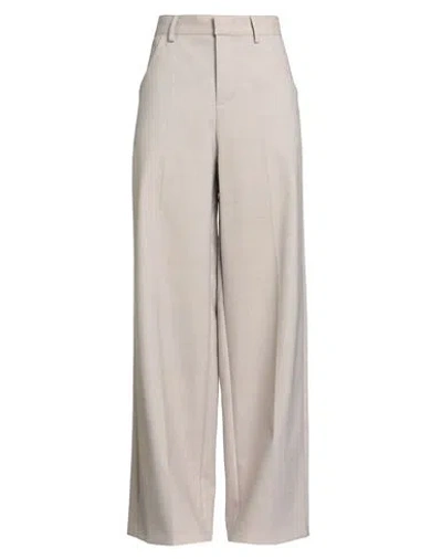 Philosophy Di Lorenzo Serafini Woman Pants Beige Size 6 Polyester, Wool, Elastane, Viscose, Cotton