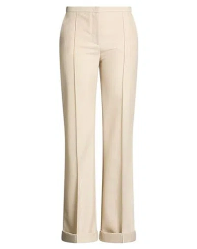 Philosophy Di Lorenzo Serafini Woman Pants Beige Size 8 Polyester, Wool In Neutral