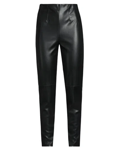 Philosophy Di Lorenzo Serafini Faux Leather Slim-leg Pants In Black