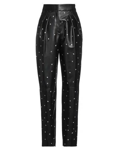 Philosophy Di Lorenzo Serafini Woman Pants Black Size 6 Viscose, Polyester, Elastane