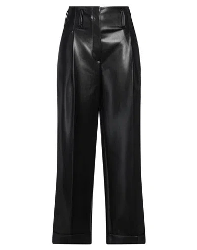 Philosophy Di Lorenzo Serafini Woman Pants Black Size 4 Polyester, Polyurethane Resin