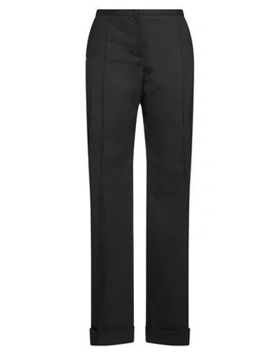 Philosophy Di Lorenzo Serafini Woman Pants Black Size 8 Polyester, Wool, Elastane