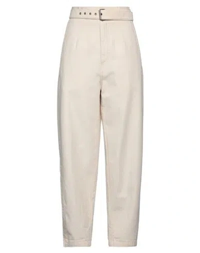 Philosophy Di Lorenzo Serafini Woman Pants Cream Size 8 Cotton