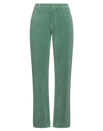 Philosophy Di Lorenzo Serafini Woman Pants Green Size 4 Cotton, Linen